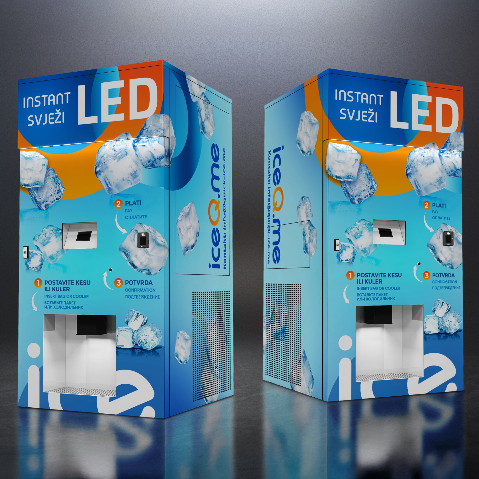 IceQ automati za led
